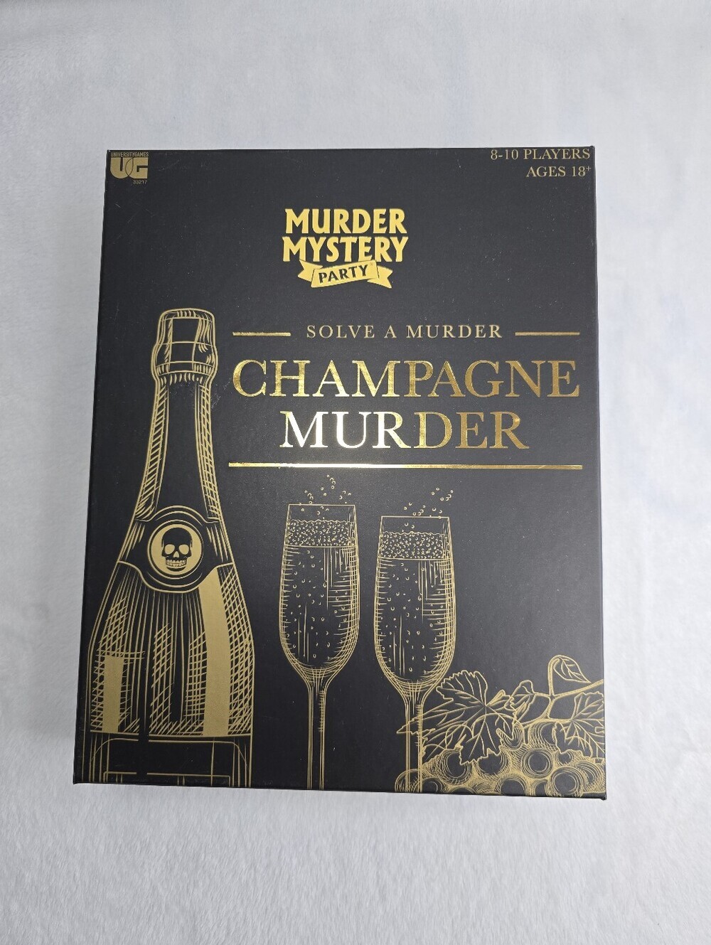 Murder Mystery Party: Champagne Murder Board Game Party Game New Factory Sealed